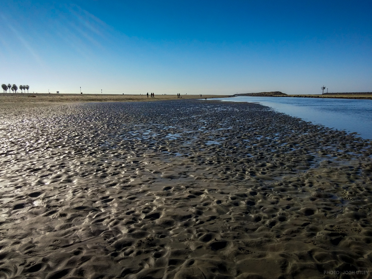 Low tide at Dog Beach