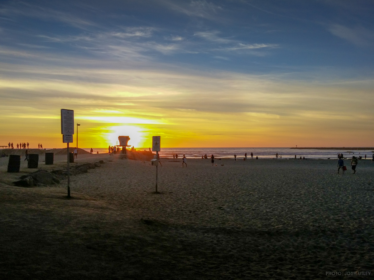 Tower Five stubb jetty Sunset