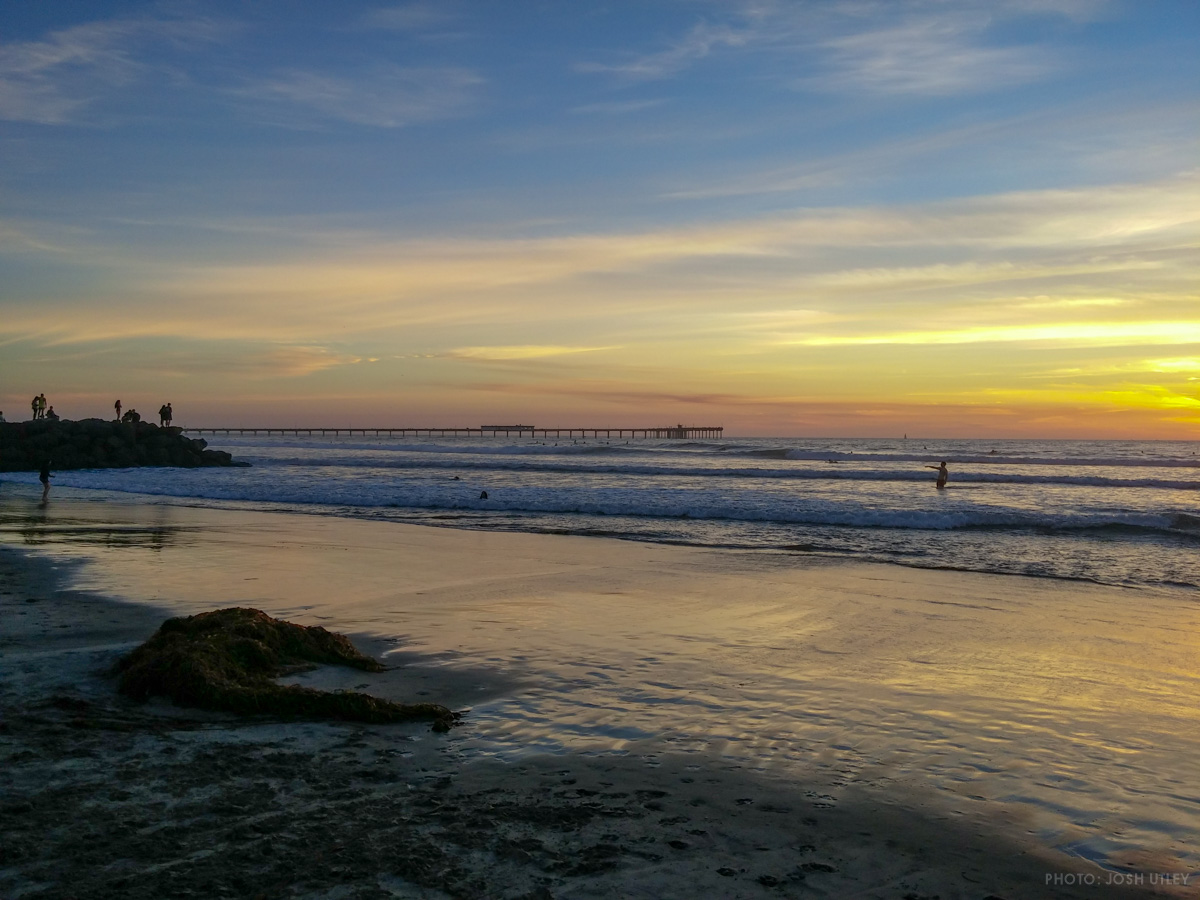 Looking South toward the OB Pier