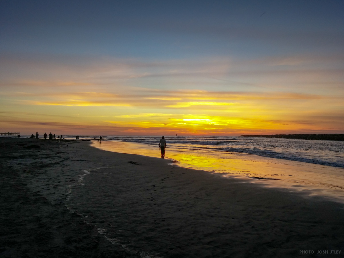 San Diego River Sunset