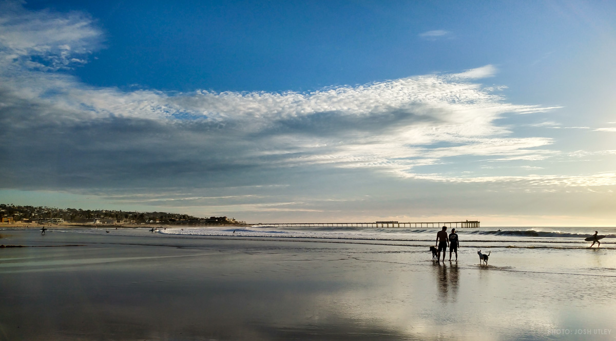 Ocean Beach Pier from Dog Beach