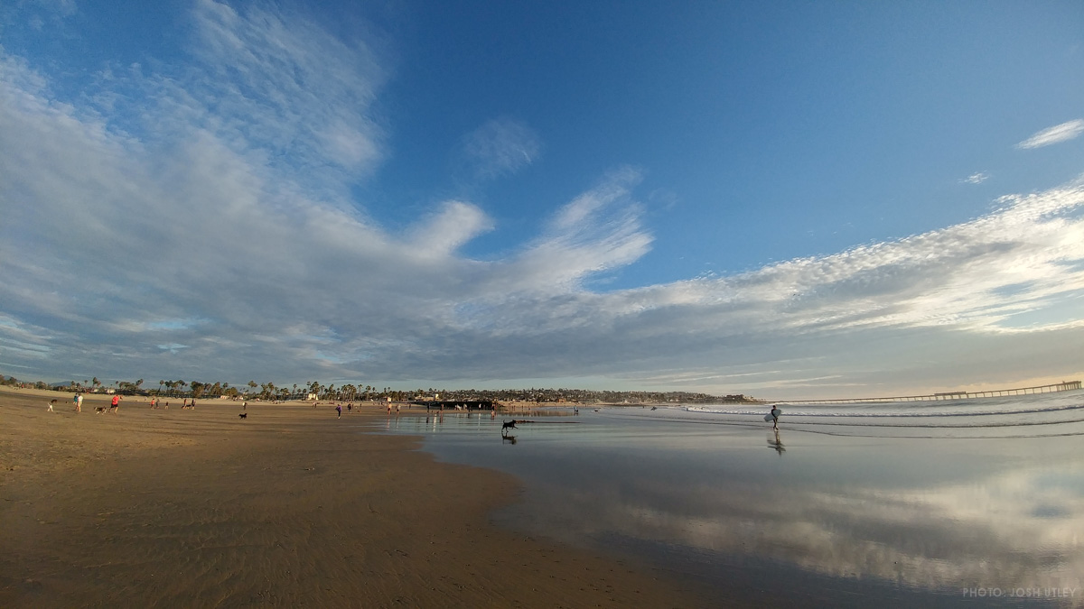 Ocean Beach Pier from Dog Beach